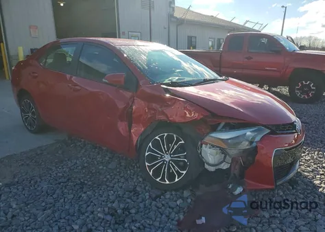 2016 Toyota Corolla L из США, поврежденный, VIN 2T1BURHE2GC557977